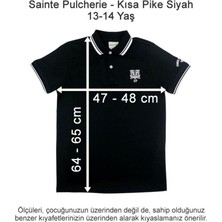 Sainte Pulcherie Kısa Pike Siyah 13-14 Yaş