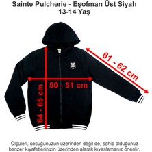 Sainte Pulcherie Eşofman Üst Siyah 13-14 Yaş