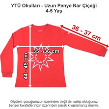 Ytü Okulları - Uzun Penye Nar Çiçeği 4-5 Yaş