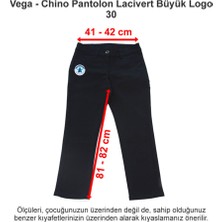 Vega Okulları Chino Pantolon Lacivert Büyük Logo 30