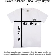 Sainte Pulcherie Kısa Penye Beyaz M