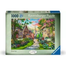 Ravensburger Puzzle Ravensburger Down The Lane No.4 Church Lane 1000 Parça Yapboz Puzzle