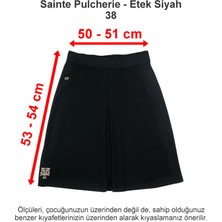 Sainte Pulcherie Etek Siyah 38