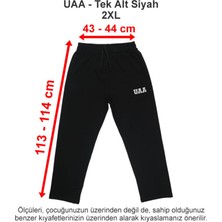 Üsküdar Amerikan Lisesi Tek Alt Siyah 2 Xl