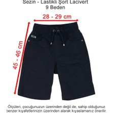 Özel Sezin Okulu Lastikli Şort Lacivert 9 Beden