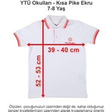 Ytü Okulları - Kısa Pike Ekru 7-8 Yaş