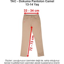 Özel Tarsus Amerikan Koleji Dokuma Pantolon Camel 13-14 Yaş