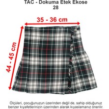 Özel Tarsus Amerikan Koleji Dokuma Etek Ekose 28
