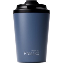 Made By Fressko Camino Içi Seramik Çelik Yeniden Kullanılabilir Kahve Bardağı Yalıtımlı Termal Kupa Mug 340 ml