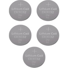 Fapatech CR-2032 5'li Paket 3V Lityum Düğme Pil