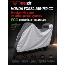 Motokit Honda Forza 250-750 cc Modelleriyle Uyumlu Eco Motosiklet Brandası