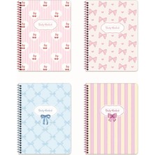Keskin Color Keskin 16,5*22,5 120 Yp.çizgili Spiralli Sert Kapak Defter-Kurdele