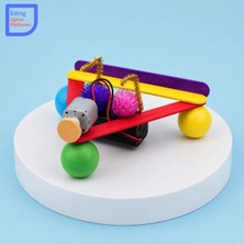 Fapatech Stem Basit Elektrik Devresi Zıp Zıp Titreşimli Hoverboard Robot Kendin Yap| Dıy Robot Kit | Fen Bilimleri ve Maker Eğitim Seti