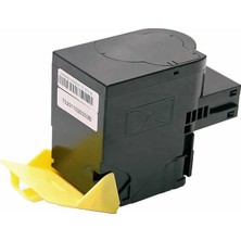 Lexmark CX410-80C8HY0 Sarı Muadil Toner Yüksek Kapasiteli