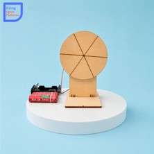Fapatech Eding Motorlu Newton Renk Çarkı – Işığın Yansıması ve Renkler Fen Bilimleri Deney Kiti | Stem Eğitim Seti