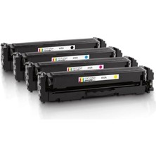 Hp 410A (CF410A - CF411A - CF412A - CF413A) Muadil Toner Seti