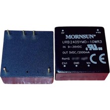Fapatech Mornsun URB2405YMD-10W R3 Dc-Dc Güç Modülü 24V Ila 5V 2000MA 10W-1 Adet