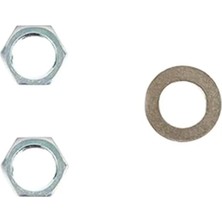 Fapatech M8 8mm Pot Somun Pul Set (2 Somun 1 Pul)