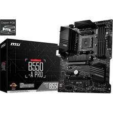 MSI Msı B550-A Pro 4400(OC)MHZ HDMI / Dp Atx Ddr4 Am4 Anakart