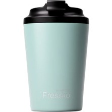 Made By Fressko Camino Içi Seramik Çelik Yeniden Kullanılabilir Kahve Bardağı Yalıtımlı Termal Kupa Mug 340 ml