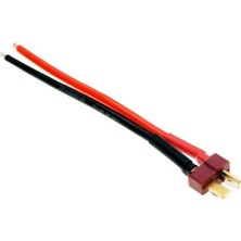 Fapatech T-Plug Erkek Lipo Pil Şarj Kablosu 28 cm 12AWG 600V