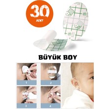 BENCEAL 30'lu Su Geçirmez Kulak Koruyucu Bant Banyo Havuz Yüzme Bandı Ayakkabı Vurma Önleyici Bant