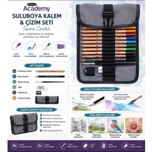 Derwent Watercolour Pencil Suluboya Kalem Seti Taşıma Çantalı
