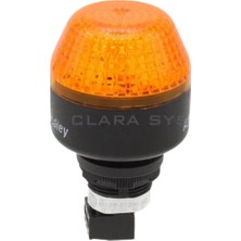Fapatech 855PB-B12ME522 Allen Bradley - Panel Mount Selectable Steady Or Flashing LED Robot Signal Light