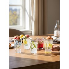 Cerve Secret Garden Meşrubat Bardağı Seti 400 cc 6 Parça