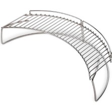 Weber Warming Rack 8417  Sıcak Bekletme Rafı– 57 cm Kömürlü Barbeküler Için Plated Steel | Eşit Isıda Isıtma & Tost Işlevi | 57 cm Ketıllara Uyumlu