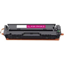 Hp 410X (CF413X) Kırmızı Yüksek Kapasiteli Muadil Toner