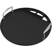 Weber 3400844 Full Size Plancha 57 cm – Charcoal Serisi Için Döküm Pişirme Yüzeyi