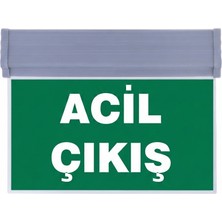Selda Elektrik SG051-D3 Çift Yönlü Acil Yönlendirme Armatürü Acil Çıkış