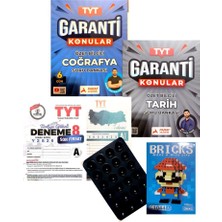 Paraf Yayınları Tyt Garanti Konular Coğrafya+Tarih+Özdebir ve Krakademi Deneme+Lego+Vantuz