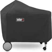 Weber Premium Barbecue Cover 7146 – Performer Premium & Deluxe 57 cm Su Geçirmez Polyester | Uv Korumalı | Cırtlı Rüzgâr Kayışları