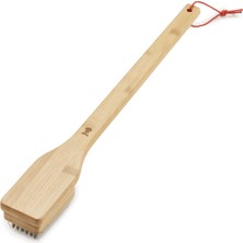 Weber 6276 18″ Bamboo Grill Brush – 18 Inç (46 Cm) Bambu Saplı Izgara Fırçası (Paslanmaz Çelik Kıllar; Sıcak Temizlik)