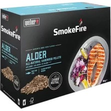 Weber Smokefire Ahşap Pellet – Fsc Alder (%40 Alder / %60 Kayın), 8 kg, Plastik Içermeyen Kutuda (Model: 18290)