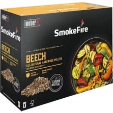 Weber Beech All‑natural Hardwood Pellets – %100 Kayın Ağacı, 8 kg Torba, Fsc Sertifikalı (Model: 18292)