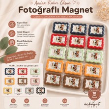 Üç Boyut Atölye Fotoğraflı Magnet - Kişiye Özel Anılarınızı Ölümsüzleştirelim (10 Adet)