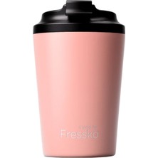 Made By Fressko Camino Içi Seramik Çelik Yeniden Kullanılabilir Kahve Bardağı Yalıtımlı Termal Kupa Mug 340 ml