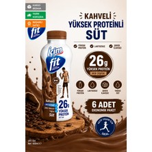 İçim Fit 400 ml x 6 Adet Kahveli Protein Sütü Laktozsuz ve Yüksek Protein İçerir