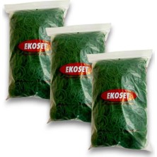 Ekoset Yeşil Para Lastiği 70MM 3 kg