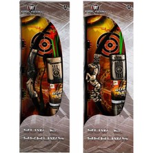 Kitabevimden Sunman Oyuncak X-Shot Skins Lock Blaster 16 Mermili Sünger Dart Atan Silah 56 cm