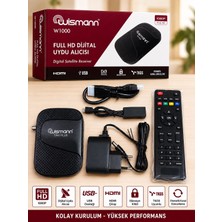Wismann Tıny Plus Full Hd Uydu Alıcısı Wıfı ( Wifi ) USB Destekli Yeni Kasalı Tkgs Var