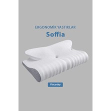 Viscoshy Soffia Rahat Uyku Güzellik Yastığı Boyun Düzleşmesi Için