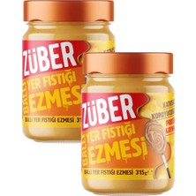 Züber Original Yer Fıstığı Ezmesi (Bal İlaveli) 315g x 2 Adet