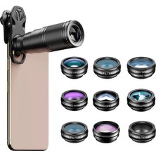 Apexel 22X10'U Bir Arada Telefon Lens Kiti