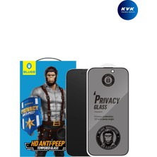 Galaxy S25 Uyumlu Full Cover Hayalet Ekran Anti-Peep Hd Glass Ekran Koruyucu