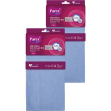 Parex Mikrofiber Çok Amaçlı Bez Mavi Ikili Paket