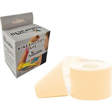 Naturachi Kinezyobant Sporcu Bandı Kinesio Tape 5 Metre*5cm Bej Renk